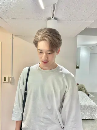 カラー メンズ エビスザキレン/メン ズ/心斎橋🌳のヘアスタイル