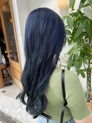 ロング カラー ヘアアレンジ REONA🪽✨薬院 レイヤーカット🫧のヘアスタイル