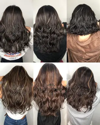 セミロング カラー ハイライト/髪質改善 ans/黒木 和大のヘアスタイル