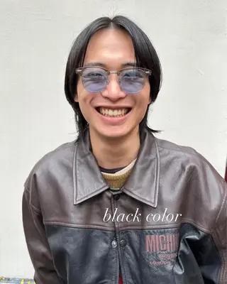 ミディアム カラー メンズ パーマ職人 渡邊 優雅のヘアスタイル