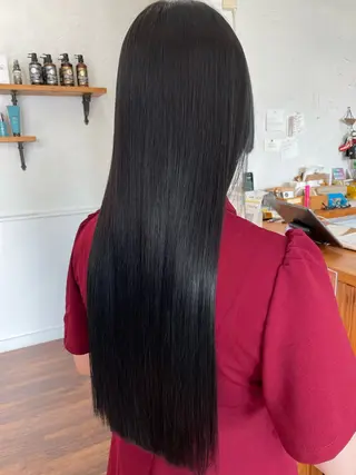 ロング 下林 雅明のヘアスタイル