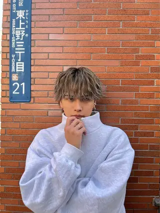 メンズ keany錦糸町 ハセベユウのヘアスタイル