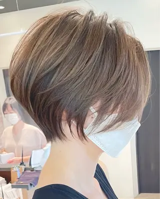 ショート ショート特化／銀座／ 冨田 湖翠のヘアスタイル