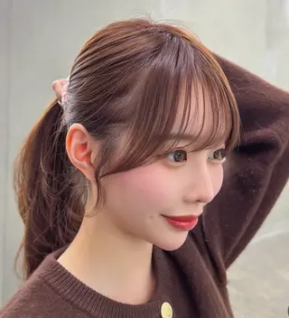 セミロング 原田 直哉のヘアスタイル