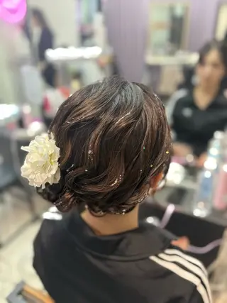 ミディアム Iio Renaのヘアスタイル