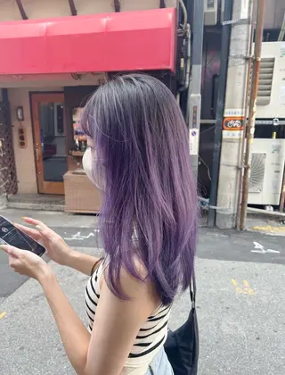 セミロング カラー 指名数No.1 /NAOYAのヘアスタイル