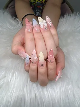 ネイル Lee Nails チップ長さだし専門店のネイルデザイン