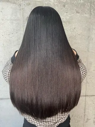ロング 髪質改善 永田零亜のヘアスタイル