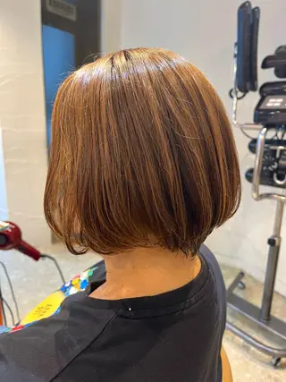 ショート うしだ かおるのヘアスタイル