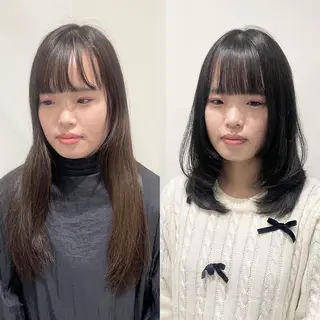ミディアム 【丁寧なカウンセリ ング】MIHOのヘアスタイル