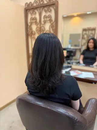 セミロング 𝚂𝚞𝚣𝚞 🎀🪽のヘアスタイル