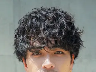 ショート パーマ メンズ 山梨メンズパーマ 波巻きパーマ石原大地のヘアスタイル