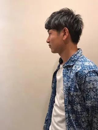 ショート パーマ メンズ 中村 梨沙のマツエク・マツパデザイン