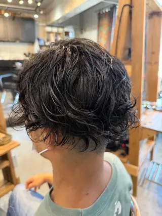 ショート パーマ ヘアアレンジ メンズ 🍀Ryosuke 🍀のヘアスタイル