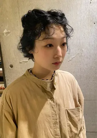 ショート カラー 聖 来のヘアスタイル