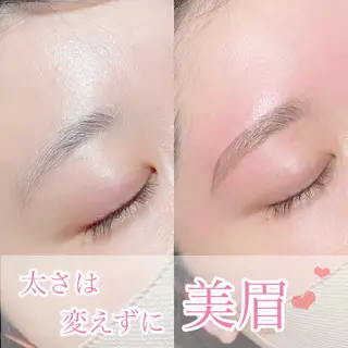 アイブロウ mignon /まつげパーマ・小顔の眉毛・アイブロウイメージ