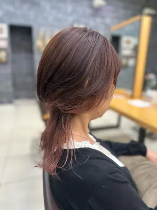 ミディアム カラー 🤎柔らかモテカラー 🌟佐藤壮也🌟のヘアスタイル