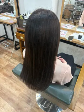 ロング 田原 愛美のヘアスタイル