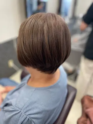 ショート カラー ⭐️髪質改善⭐️ 大野輝のヘアスタイル