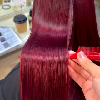 ロング アニメデザイン美容師 ブリーチカラー/僚汰のヘアスタイル
