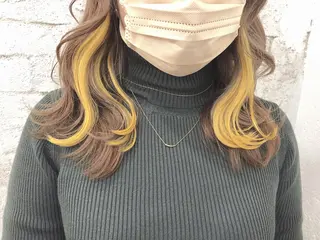 ミディアム カラー ️韓国ヘア/レイヤー カット❤️Yūkaのヘアスタイル