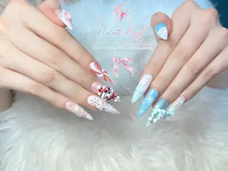 セミロング Linanail Nambaのマツエク・マツパデザイン