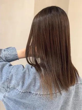 ミディアム パーマ 松村 総のヘアスタイル