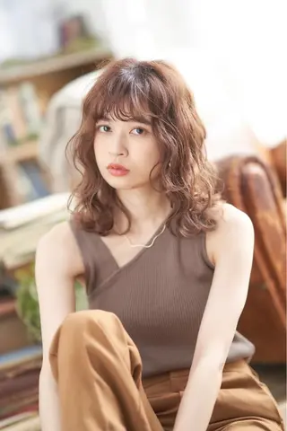 カラー 韓国系レイヤー特化 hiroのヘアスタイル