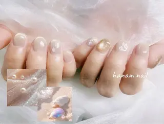 ネイル hanam nail 🌿🩵ハナムネイルのネイルデザイン