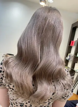カラー ヘアアレンジ ♡透明感カラー★ ネイル/しの♡のヘアスタイル