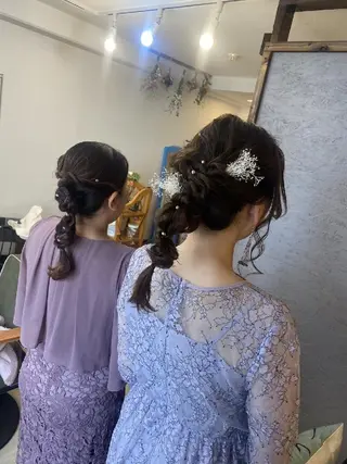 ヘアアレンジ HempBeauty 浅野アサミのヘアスタイル