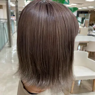 ショート カラー 髪質改善・縮毛矯正 年間1500名担当♪のヘアスタイル