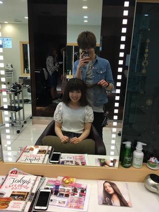 セミロング 植田 敬太のヘアスタイル