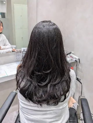 ロング 髪質改善/ 上村旺武のヘアスタイル