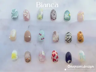 ネイル Bianca上川端店 TAKEFUJIのネイルデザイン
