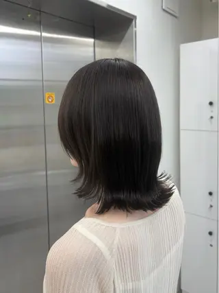 ミディアム カラー 🌟ゆりあ🌟 JILLSTUDIOのヘアスタイル
