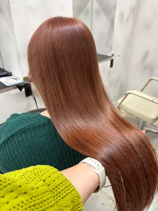 ロング カラー なおちまる/酒井菜緒 ダブルカラー/長野市のヘアスタイル