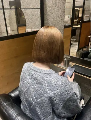 ミディアム カラー ジャニオタ美容師🤍 yuiのヘアスタイル