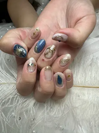 ネイル Eveネイル チップスカルプ専門店のネイルデザイン