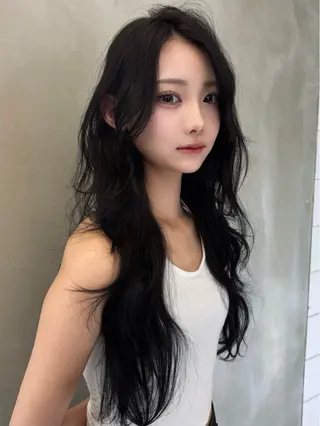 ロング MASATOレイヤー カット垢抜けヘアのヘアスタイル