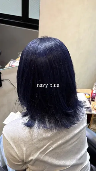 ミディアム カラー 透明感カラー/パーマ 🌀アオノのヘアスタイル