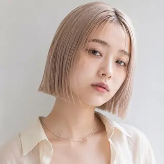 カラー 疋田 心優のヘアスタイル