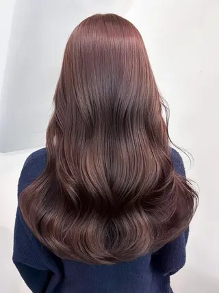 セミロング カラー ITbyALBUM 下北沢店のヘアスタイル