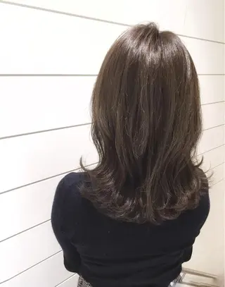 セミロング カラー 🍊新宿南口🍊 ERINAのヘアスタイル