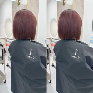 ショート カラー ダメージレスブリーチ RIKU🎨のヘアスタイル