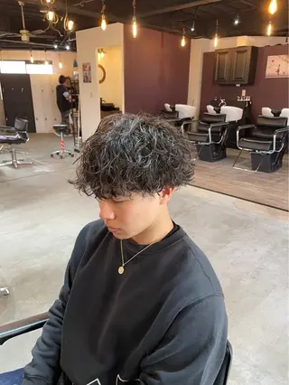 ショート メンズ特化/センター /ニュアンス/天野のヘアスタイル