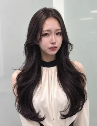 ロング 菜々美 暖色×ハイト ーン×ボブ🎀のヘアスタイル