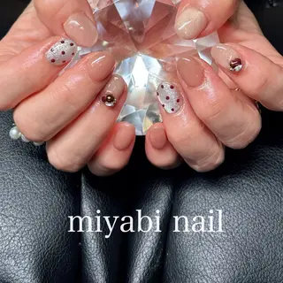 ネイル miyabi nail 桂川駅近くのネイルデザイン