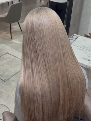ロング カラー 色落ちまで盛れる 💟まなみのヘアスタイル