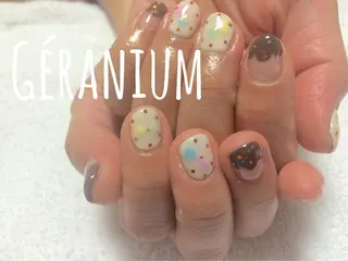 ネイル GéRanium Harukaのネイルデザイン